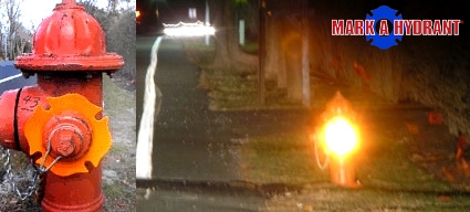 mark-a-hydrant reflective hydrant locator mark-a-hydrant reflective hydrant locator