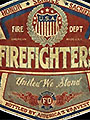 Firefighter Badge Decal Collection