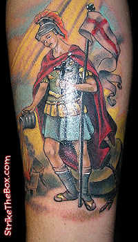 St Florian tattoo