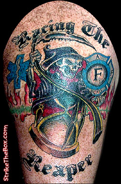 firefighter / medic tattoo