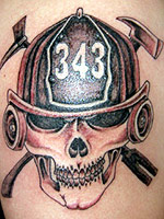 firefighter tattoo added April 18, 2009