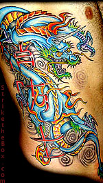firefighter dragon tattoo