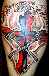 spiritual firefighter tattoo