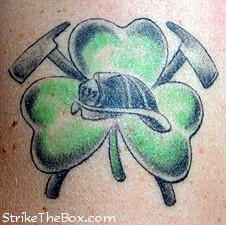 irish firefighter tattoo