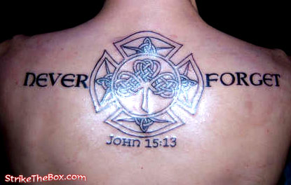 irish firefighter tattoo