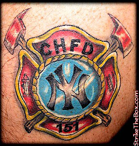 firefihter tattoo