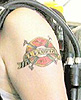female firefighter tattoo