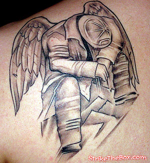 firefighter tattoo of the week