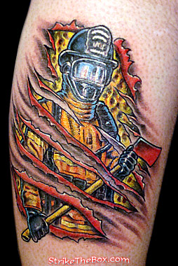 men of fire tattoo
