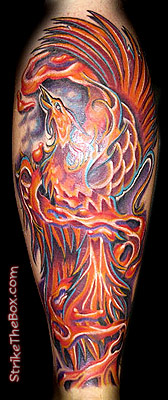 phoenix firefighter tattoo