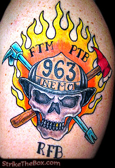 firefighter tattoo of the week 12/23/07